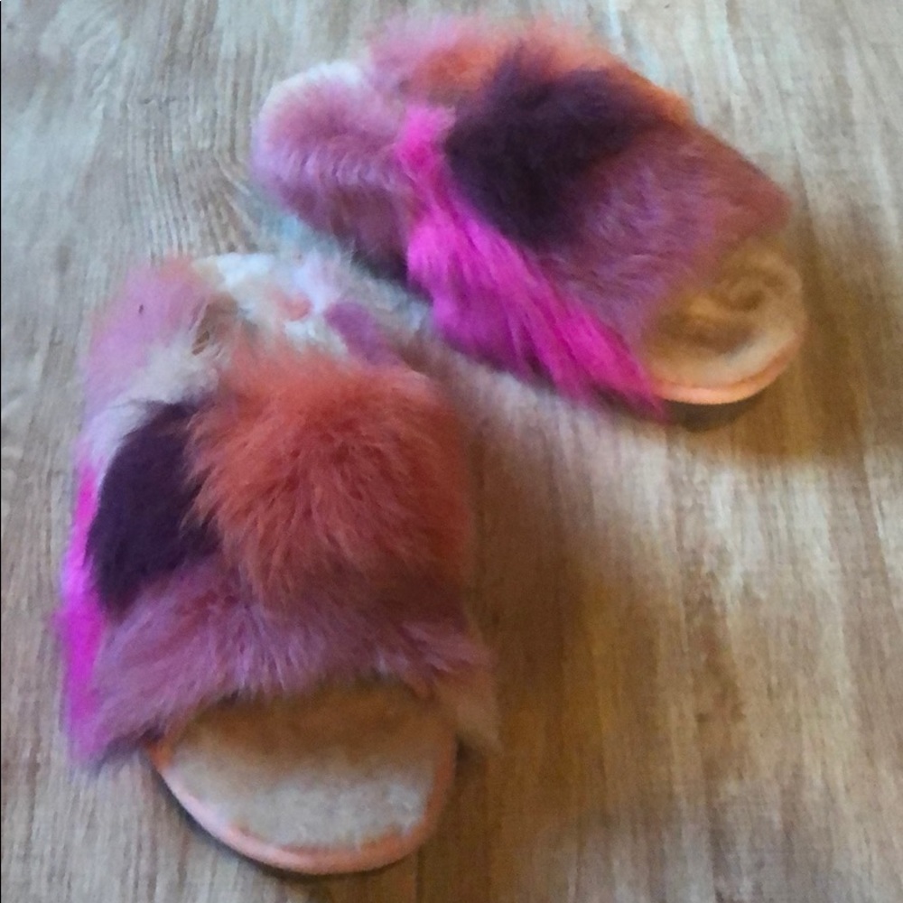 Ugg Shag It Crazy Genuine Toscana slide, size 10